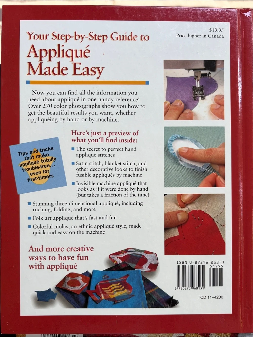 Appliqué Made Easy from Rodale’s Successful Quilting Library